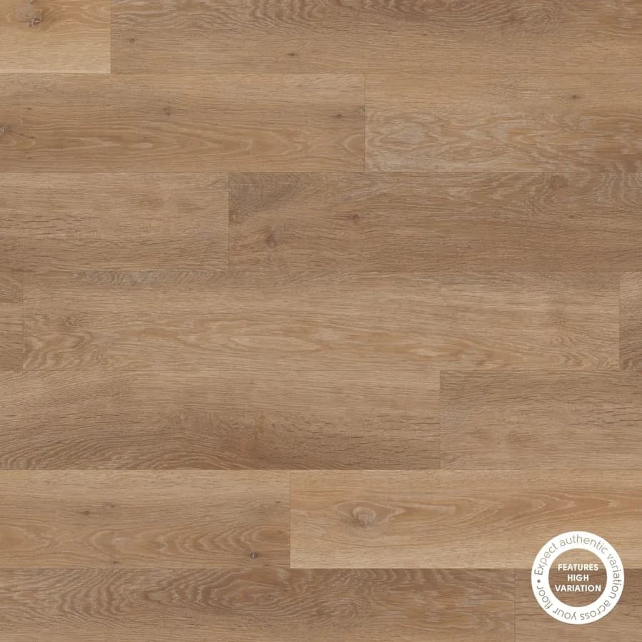 Pale Limed Oak Knight Tile Rigid Core flooring swatch