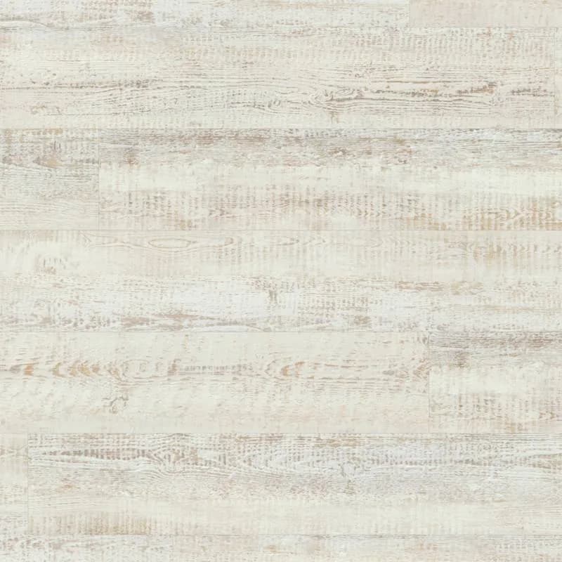 White Painted Oak Knight Tile Rigid Core flooring swatch