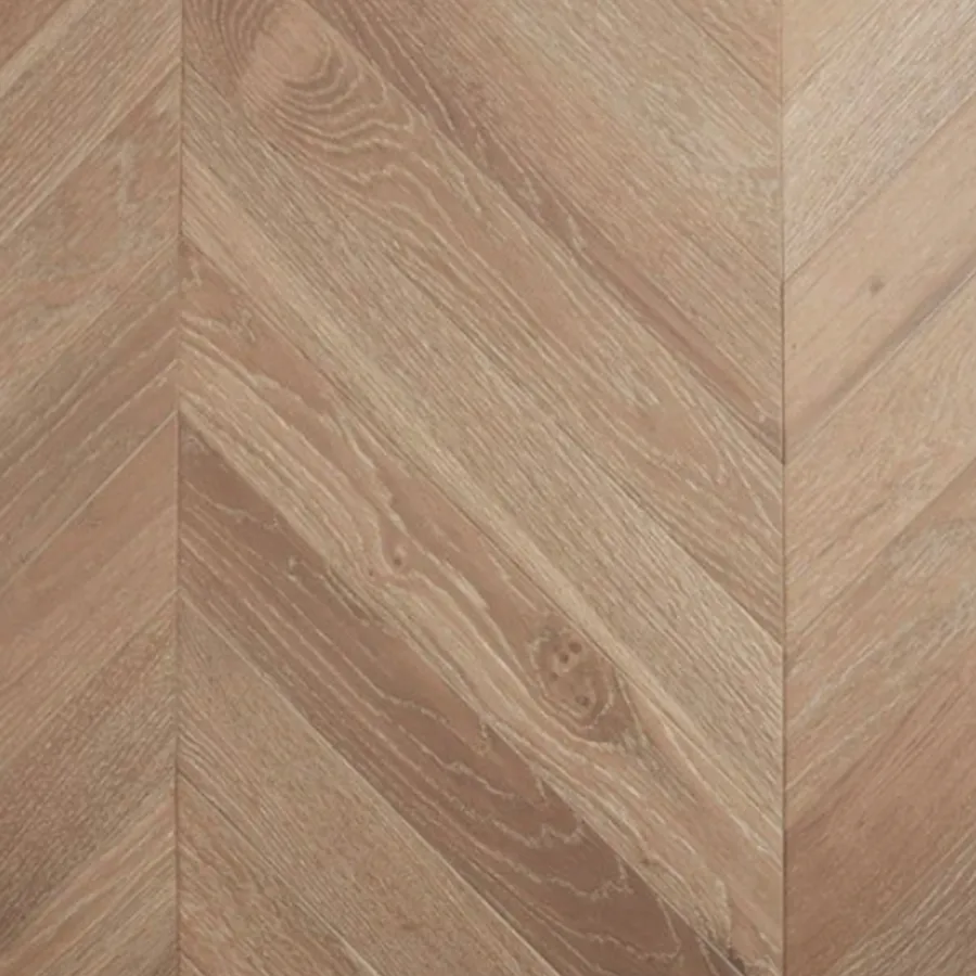 Chevron Cannes De Marque Oak flooring swatch