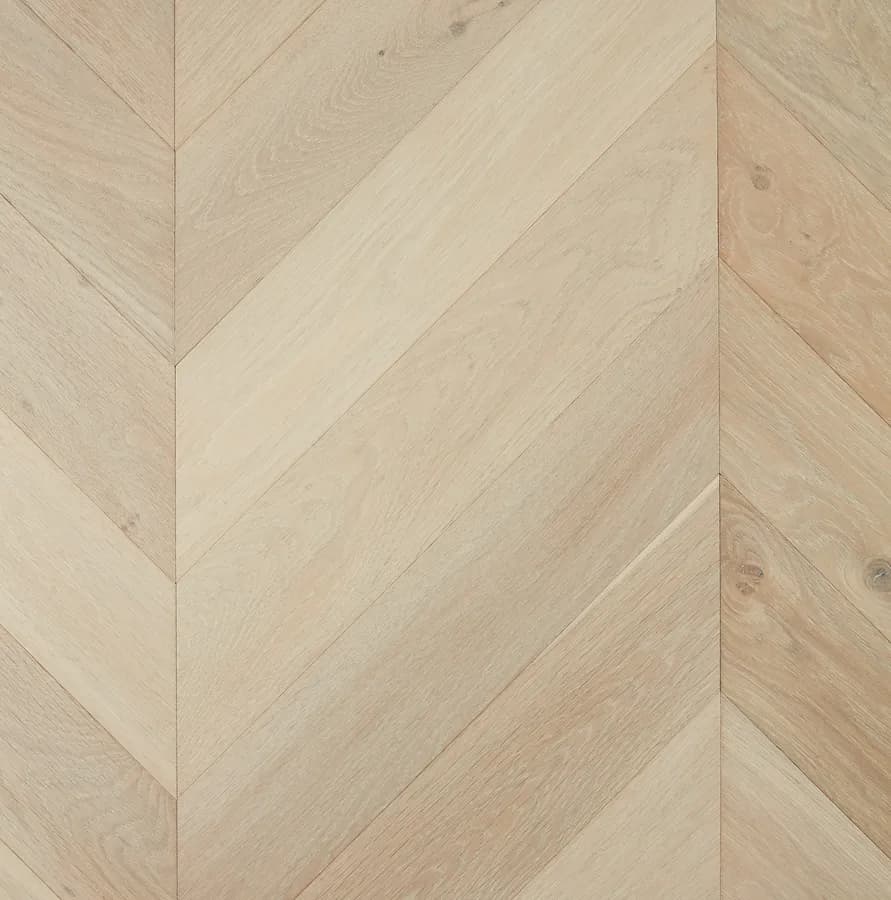 Chevron Chateau Grey De Marque Oak flooring swatch