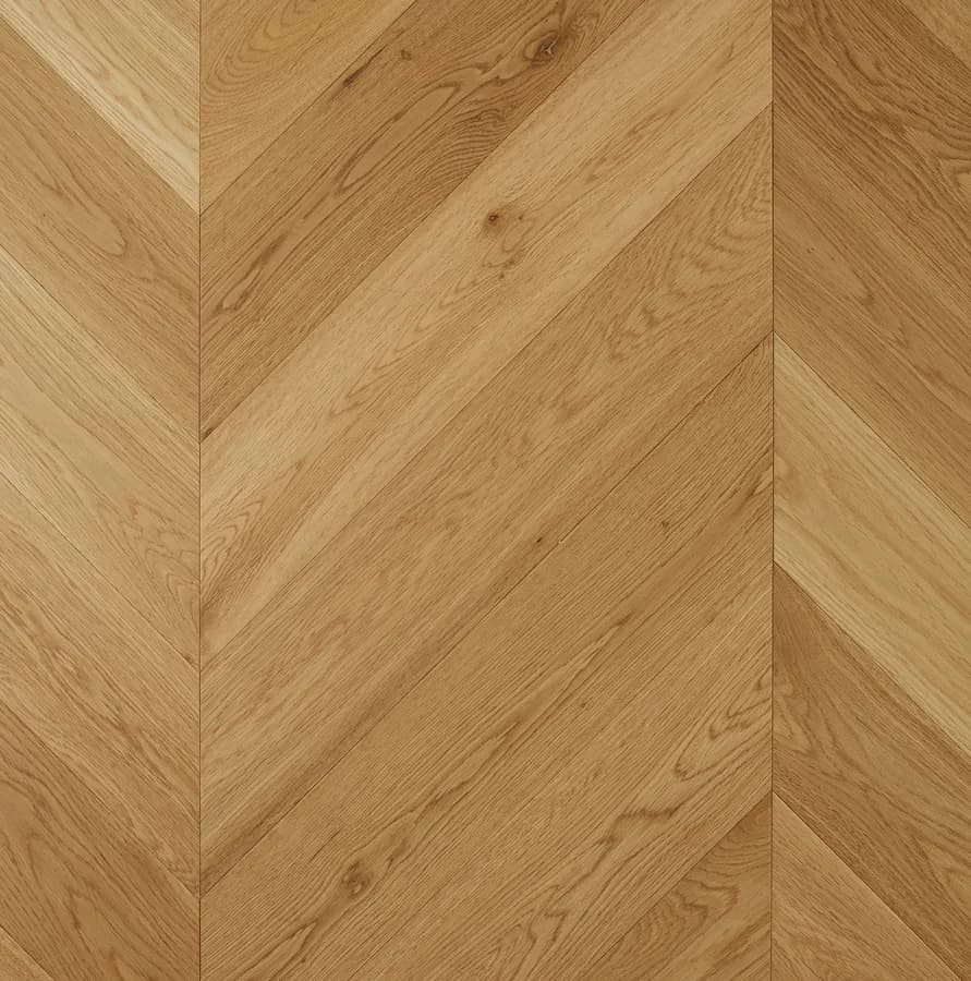 Chevron Latte De Marque Oak flooring swatch