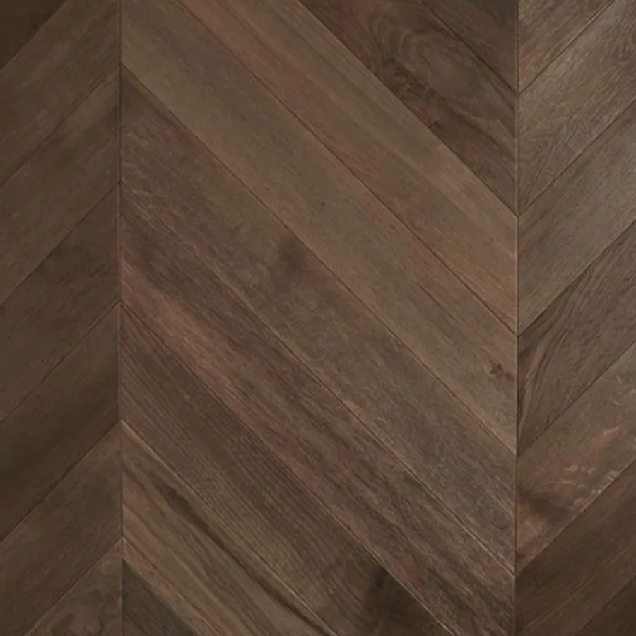 Chevron Mink Grey De Marque Oak flooring swatch