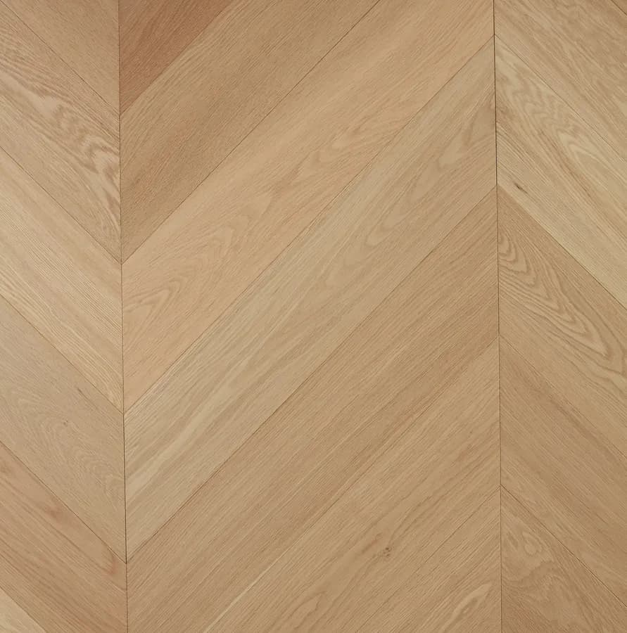 Chevron Pure Natural De Marque Oak flooring swatch
