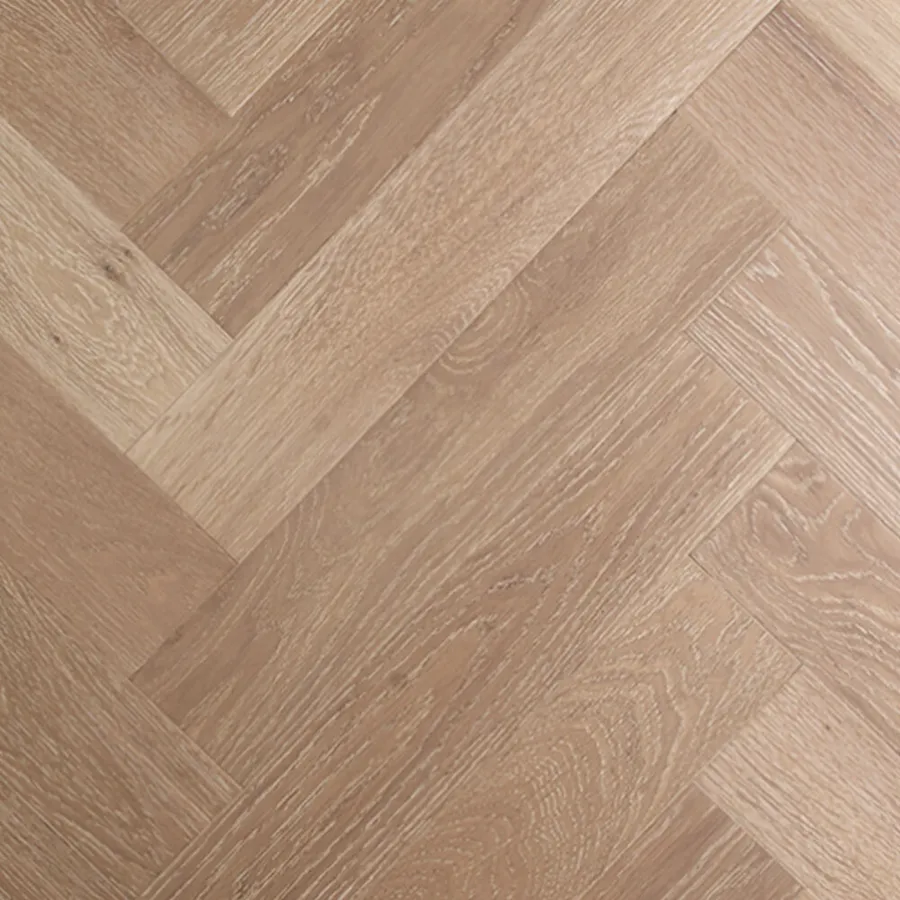Herringbone Riesling De Marque Oak flooring swatch