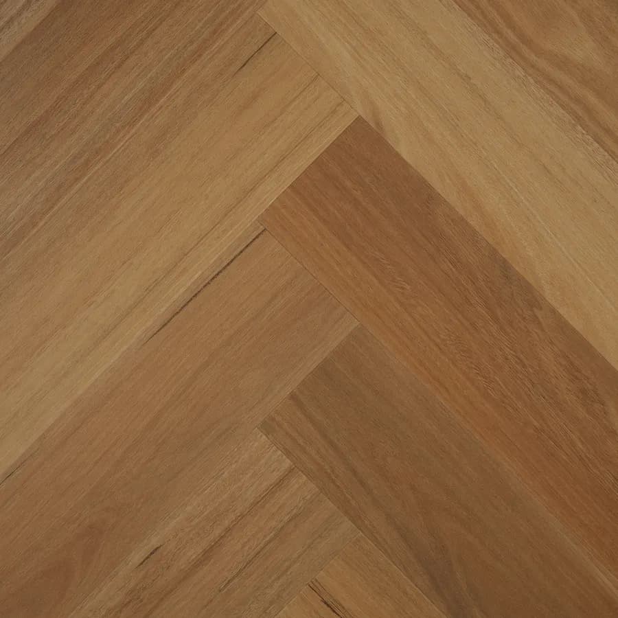 Classic Spotted Gum Easi-Plank Herringbone flooring swatch