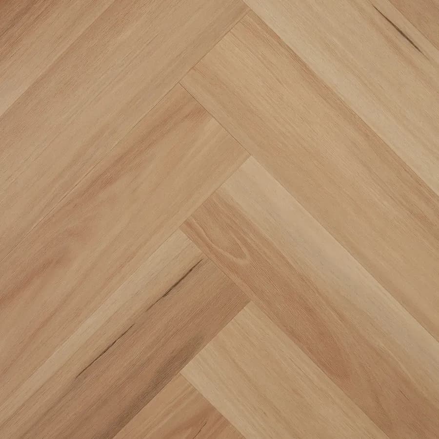 Natural Blackbutt Easi-Plank Herringbone flooring swatch