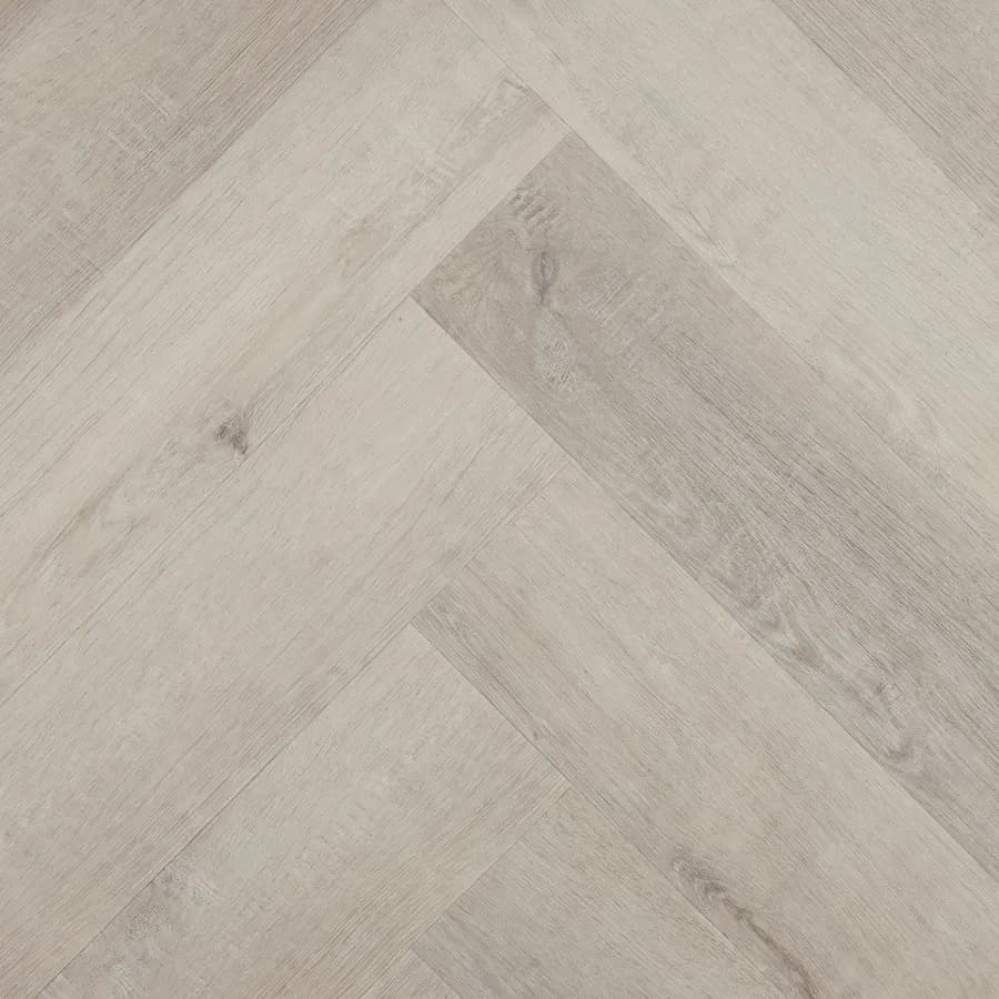Pewter Easi-Plank Herringbone flooring swatch