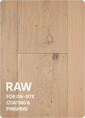 Raw Prestige Oak flooring swatch