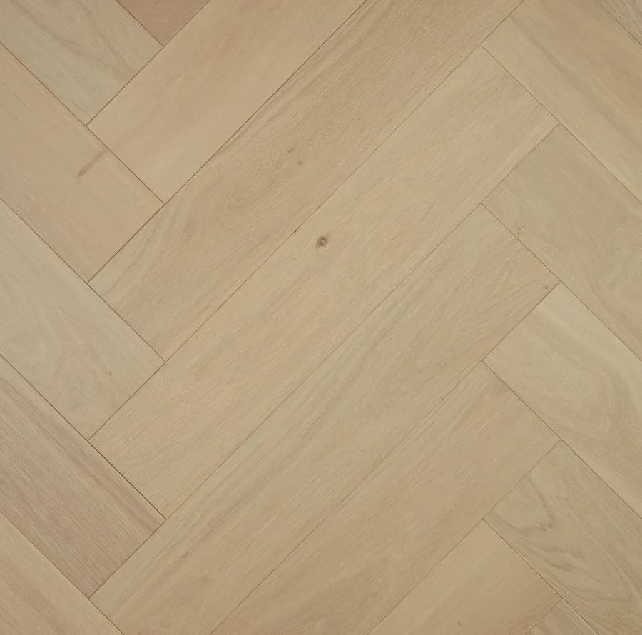 Herringbone Golden Sands Pronto Oak flooring swatch