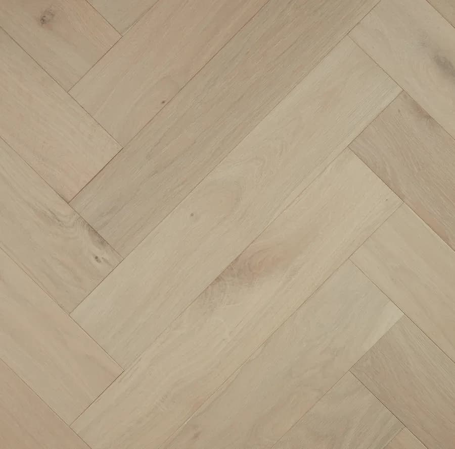 Herringbone Pebble Reef Pronto Oak flooring swatch