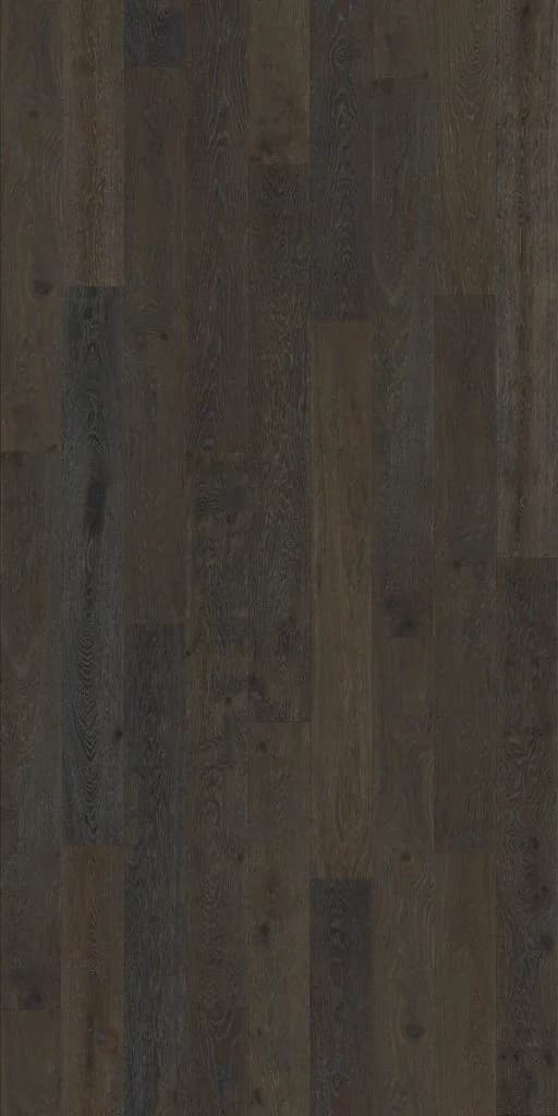 Charcoal Grey European Oak flooring swatch