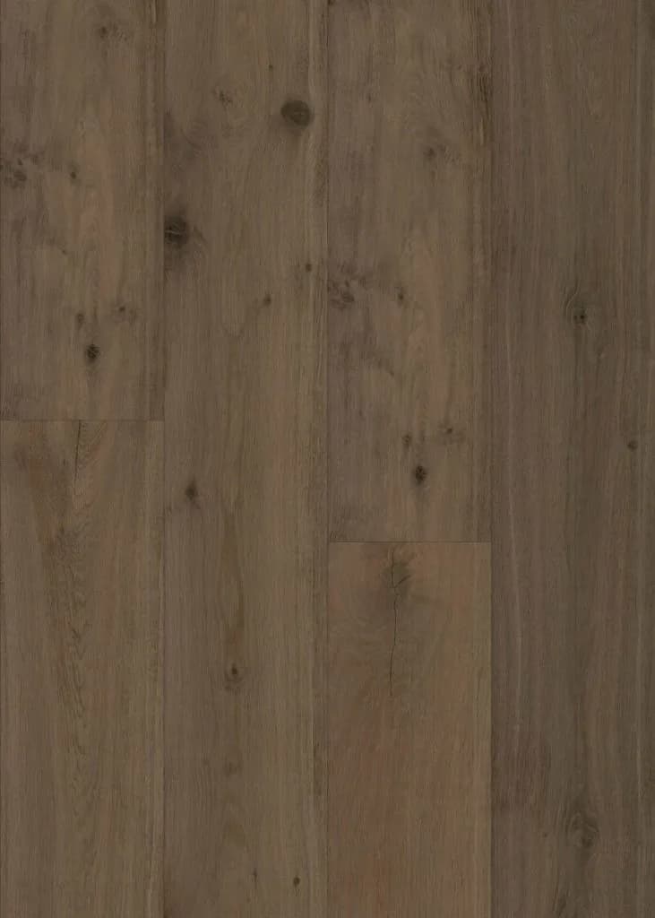 Smoked Brown European Oak flooring swatch