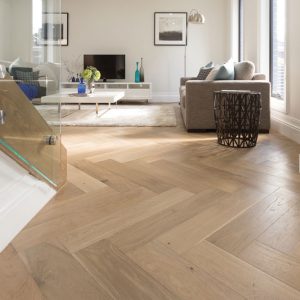 Mink Grey Herringbone
