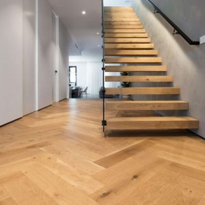 Natural Oak Herringbone