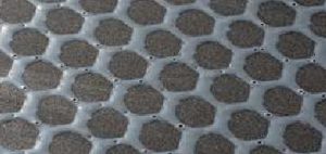 Honeycomb backing layer